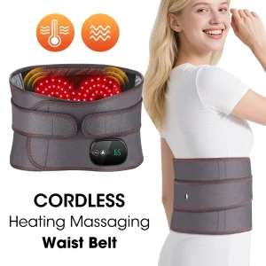 Cordless Heating Massaging Waist Belt