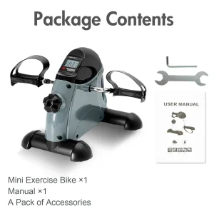 Mini Pedal Exerciser Bike with LCD Screen