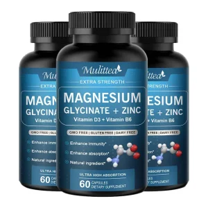 Magnesium Glycinate Capsules with Zinc